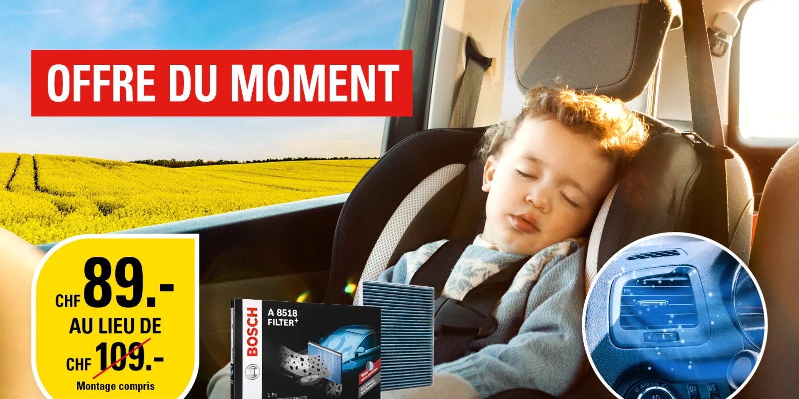 Carglass® Bosch Filtre