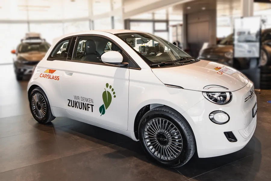 E Cars Fiat 500 Carglass